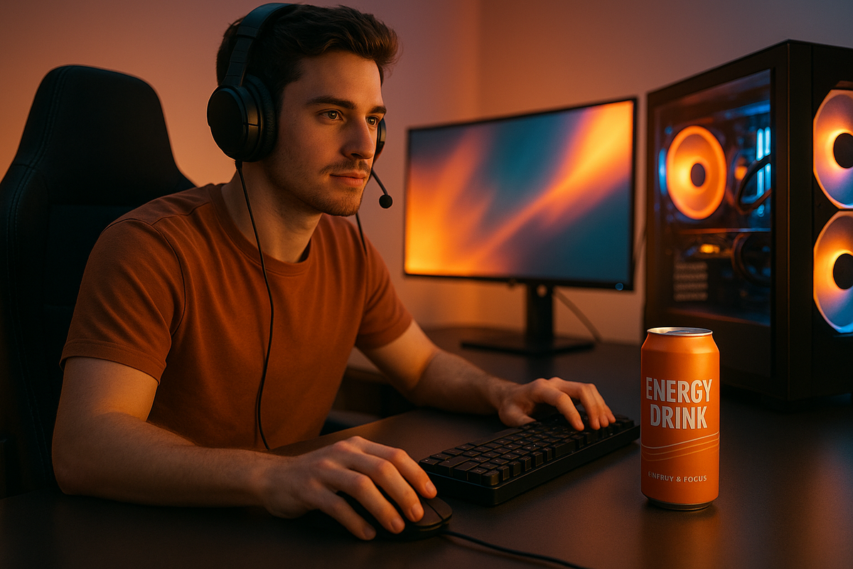 Energy Drinks for Gamers: Enhancing Focus and Reaction Time